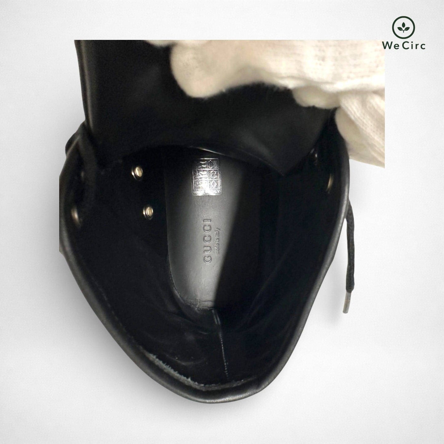 GG High Top Canvas Sneaker Schwarz 37.5 - Detailbild