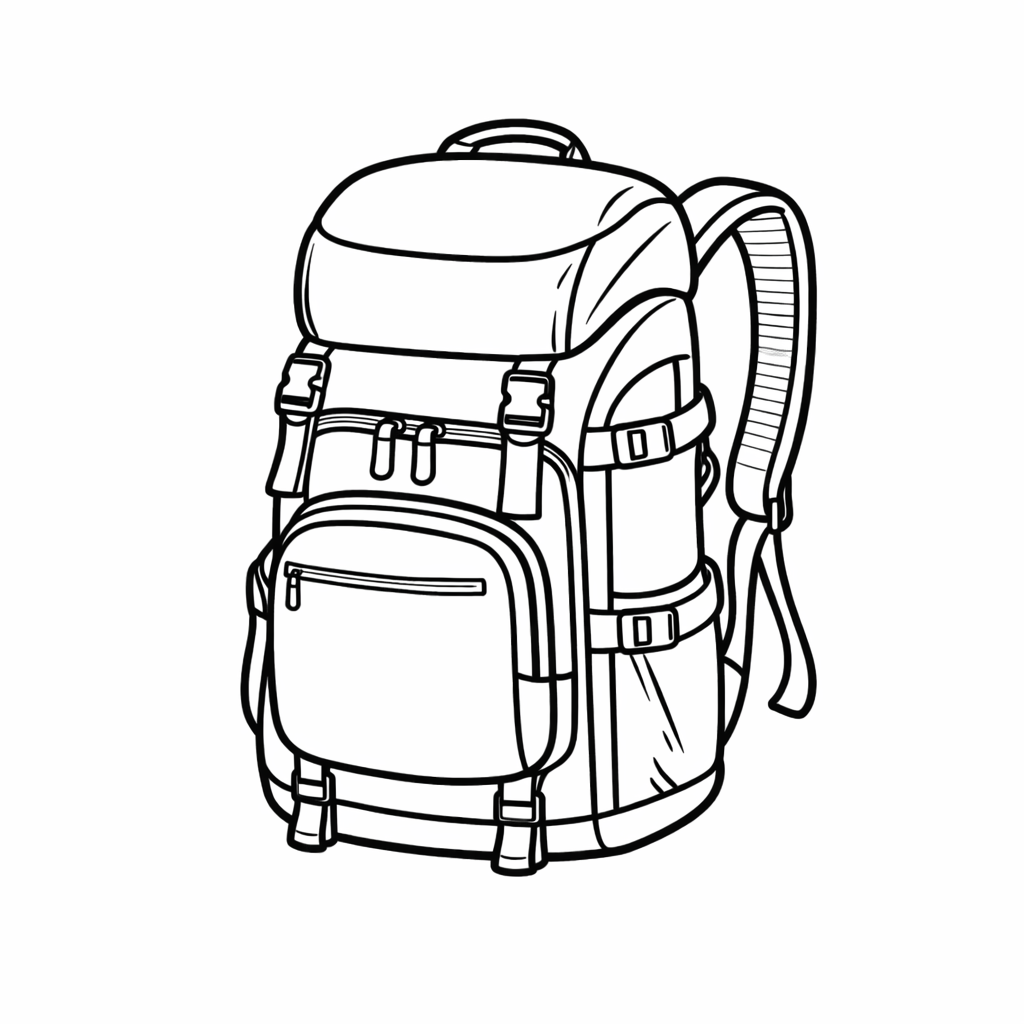 Icon zeigt einen Rucksack
