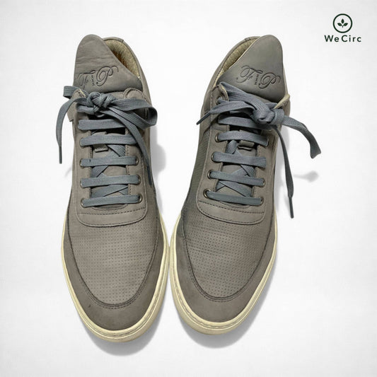 Filling Pieces Low Top Ripple Nubuck Sneaker Grau 41 - Hauptansicht