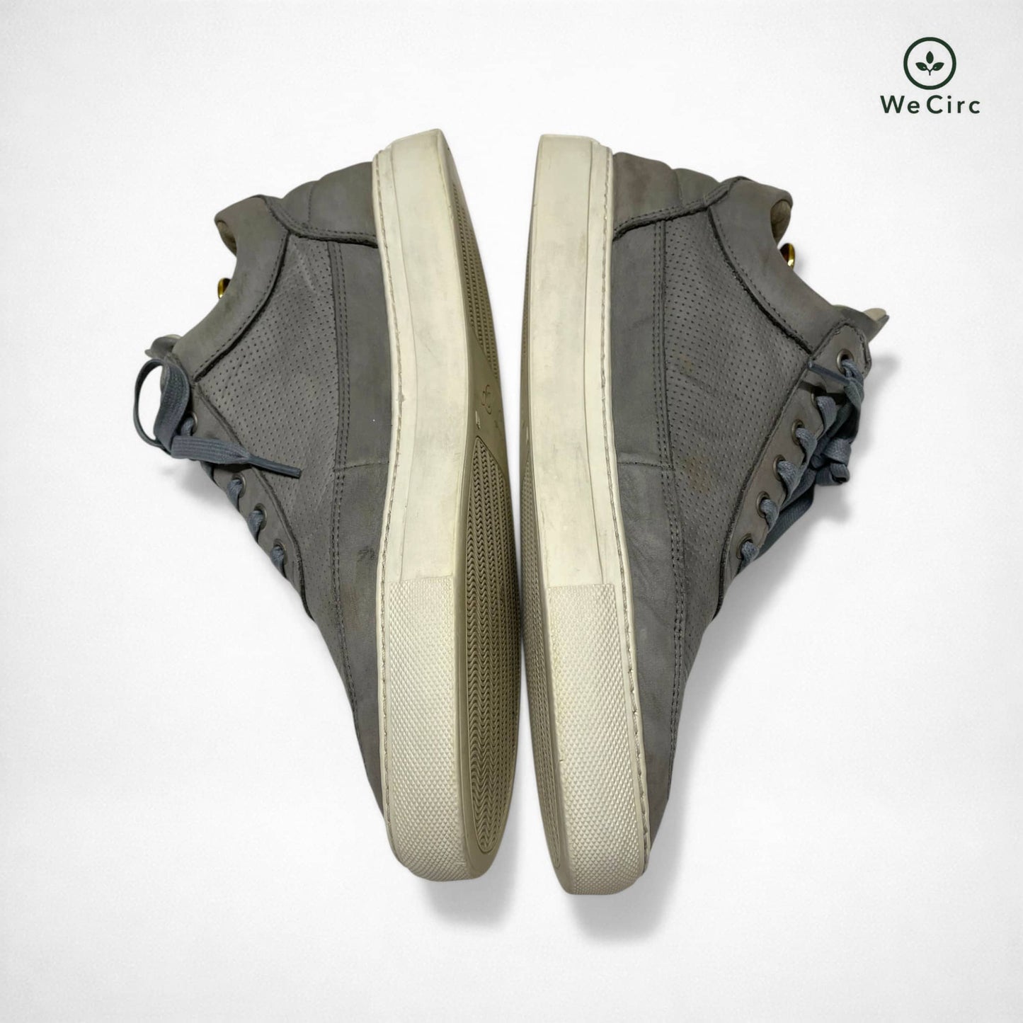 Low Top Ripple Nubuck Sneaker Grau 41 - Detailansicht