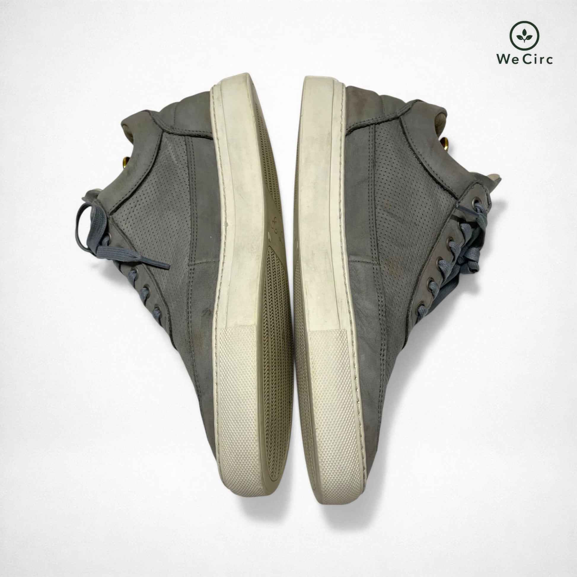 Low Top Ripple Nubuck Sneaker Grau 41 - Detailansicht