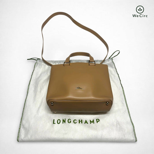 Longchamp Honoré 404 Tasche Beige - Hauptansicht