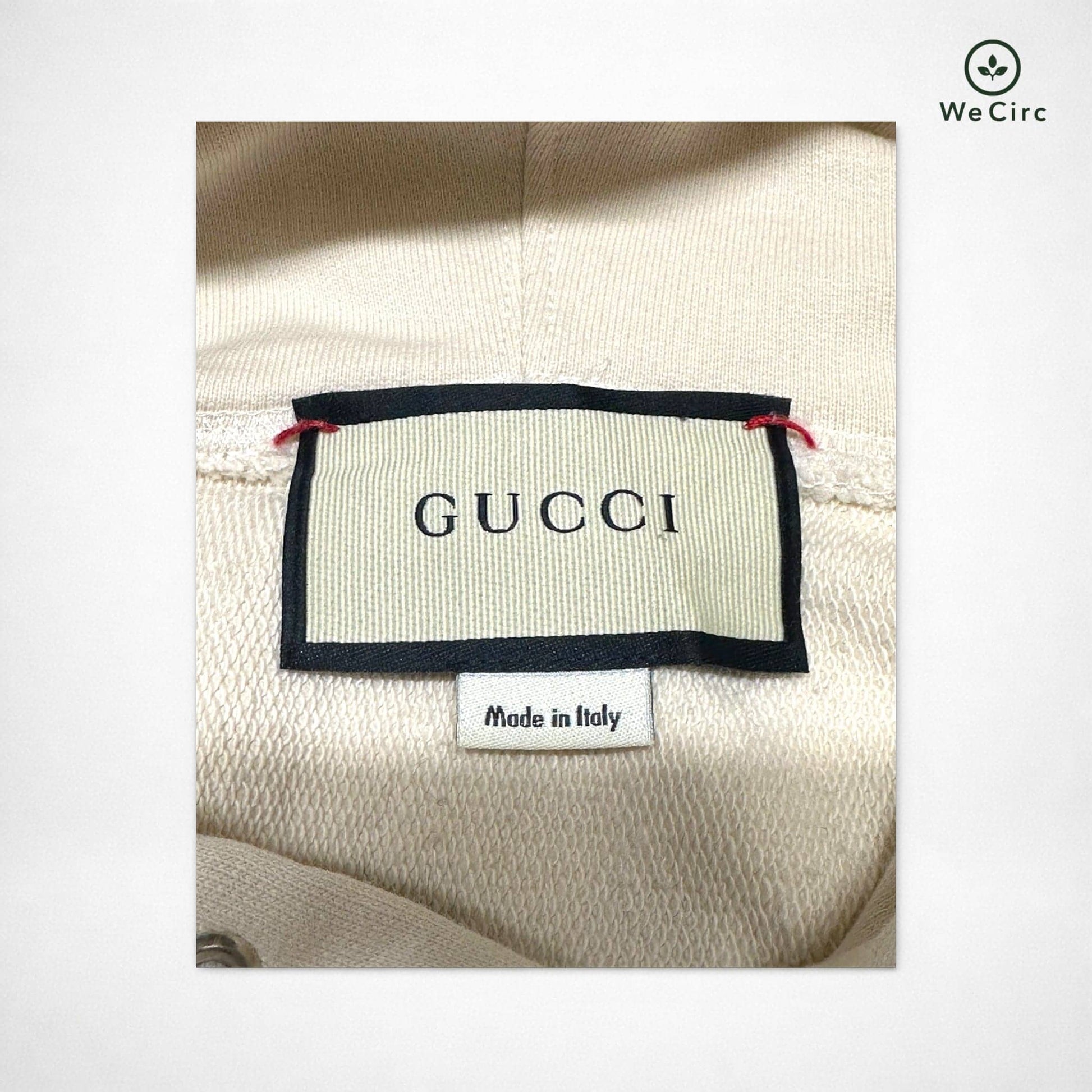 Mask Manifesto Hoodie Beige XL - Detailbild