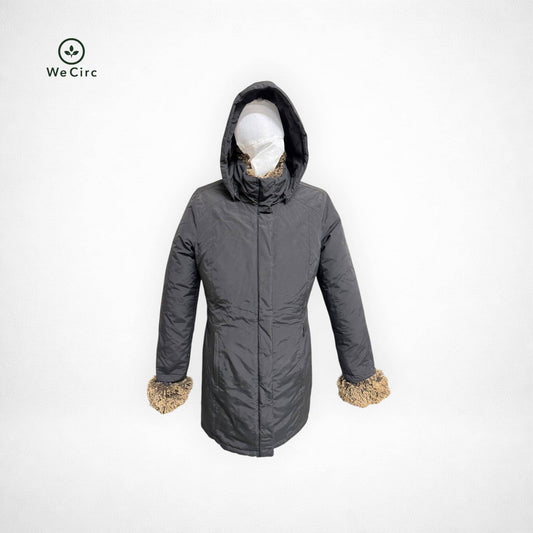 Woolrich Parka mit Fell Schwarz M - Hauptansicht