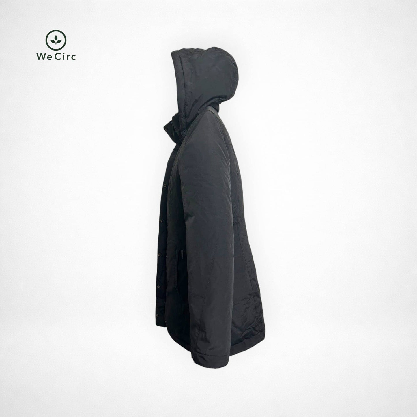 Parka mit Fell Schwarz M - Detailbild