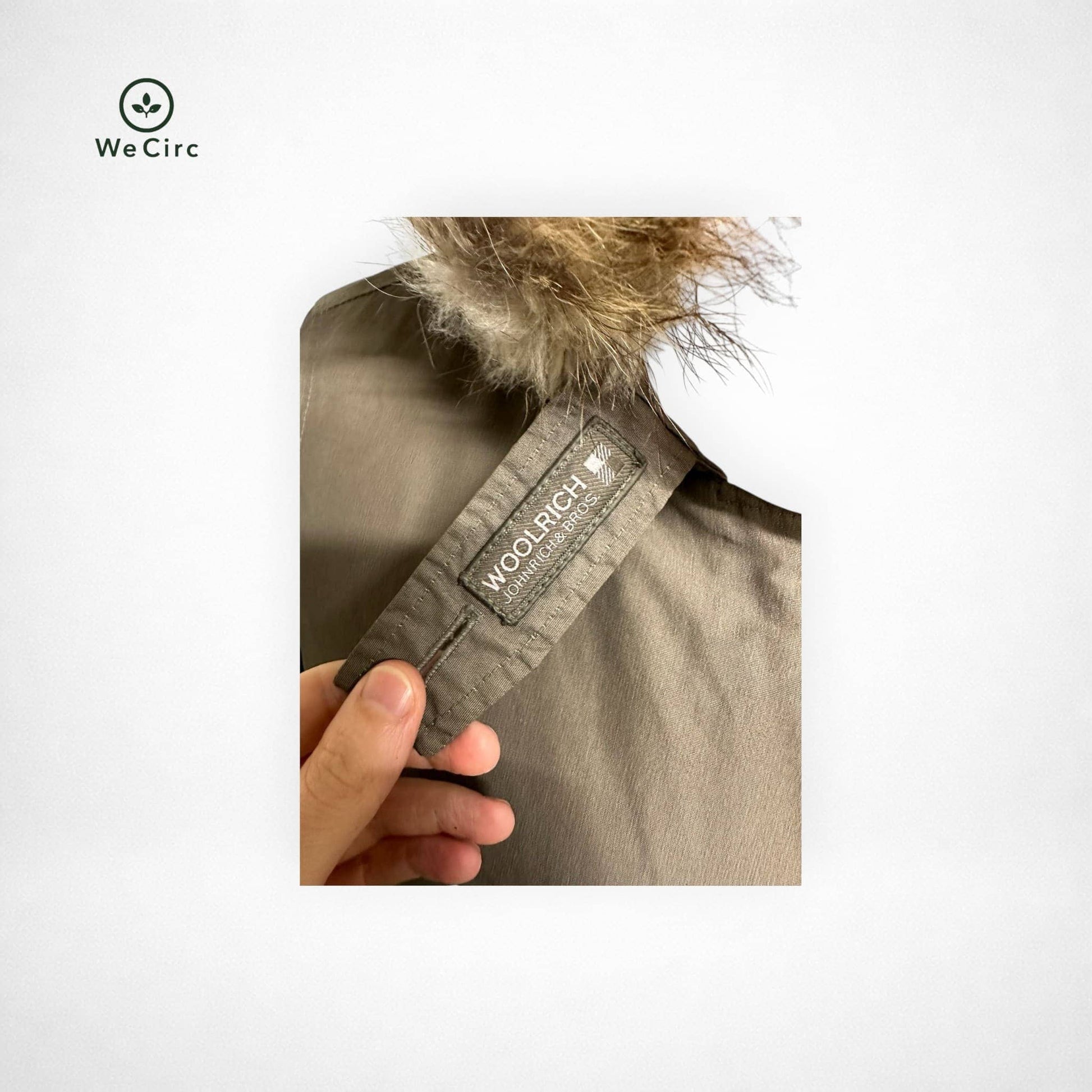 Parka Khaki S - Detailbild