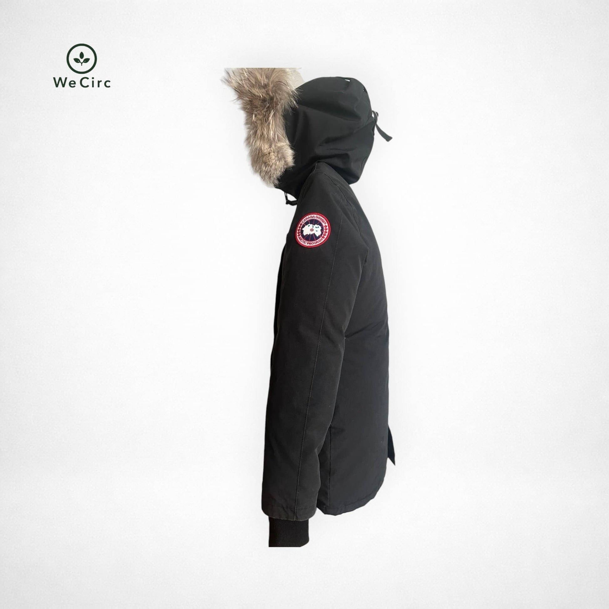 Victoria Parka Schwarz XS - Detailbild