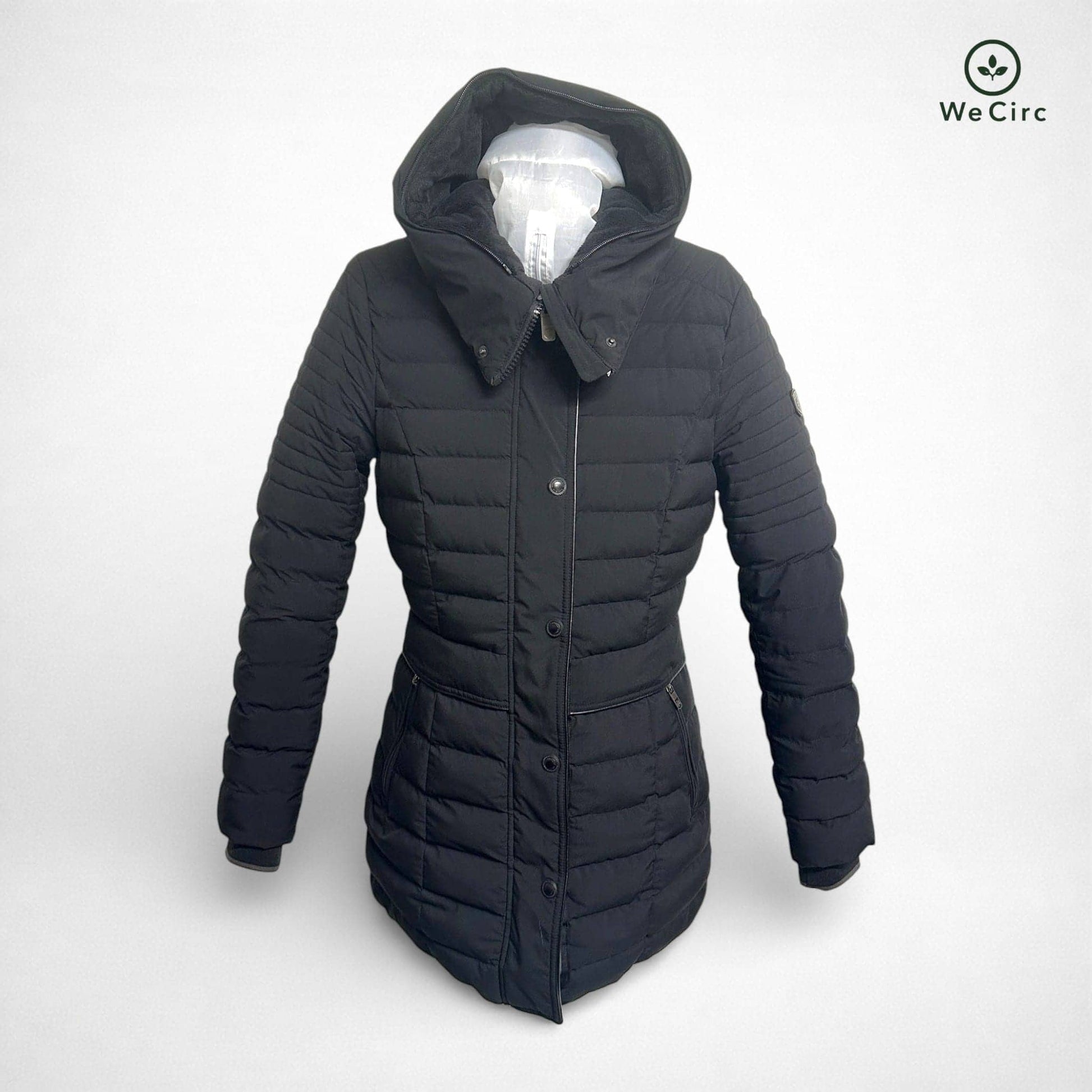 Scandinavia Mantel Schwarz S - Detailbild