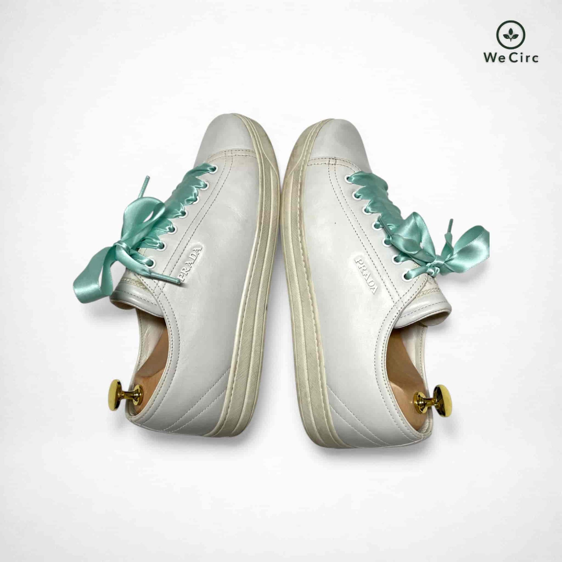 Low Top Sneaker Weiß 39 - Detailansicht