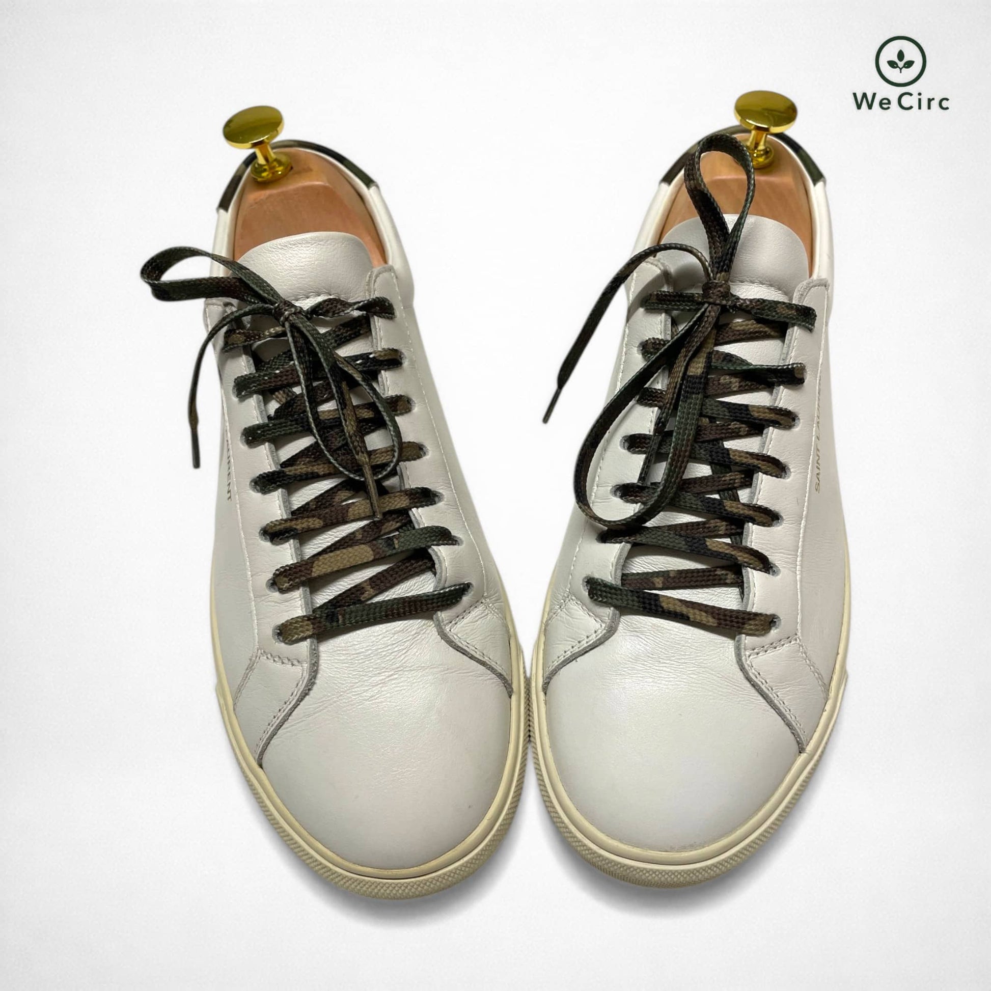 	"Andy" Low-Top-Sneaker Weiß 39.5 - Detailansicht