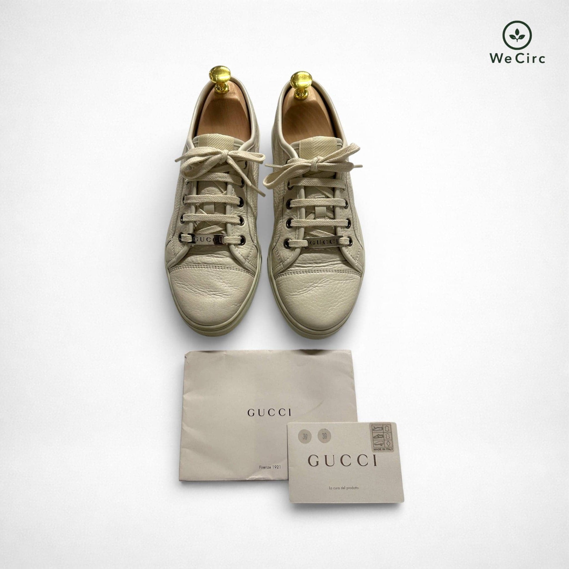 Gucci California Low Top Sneaker Weiß 39 - Hauptansicht