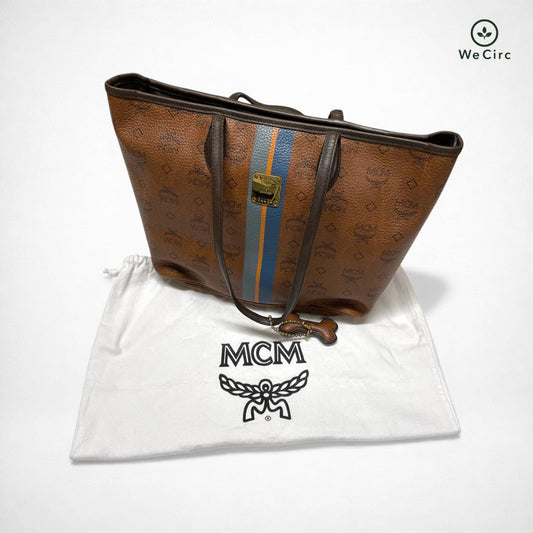 MCM Anya Dog Bone Shopper Braun - Hauptansicht