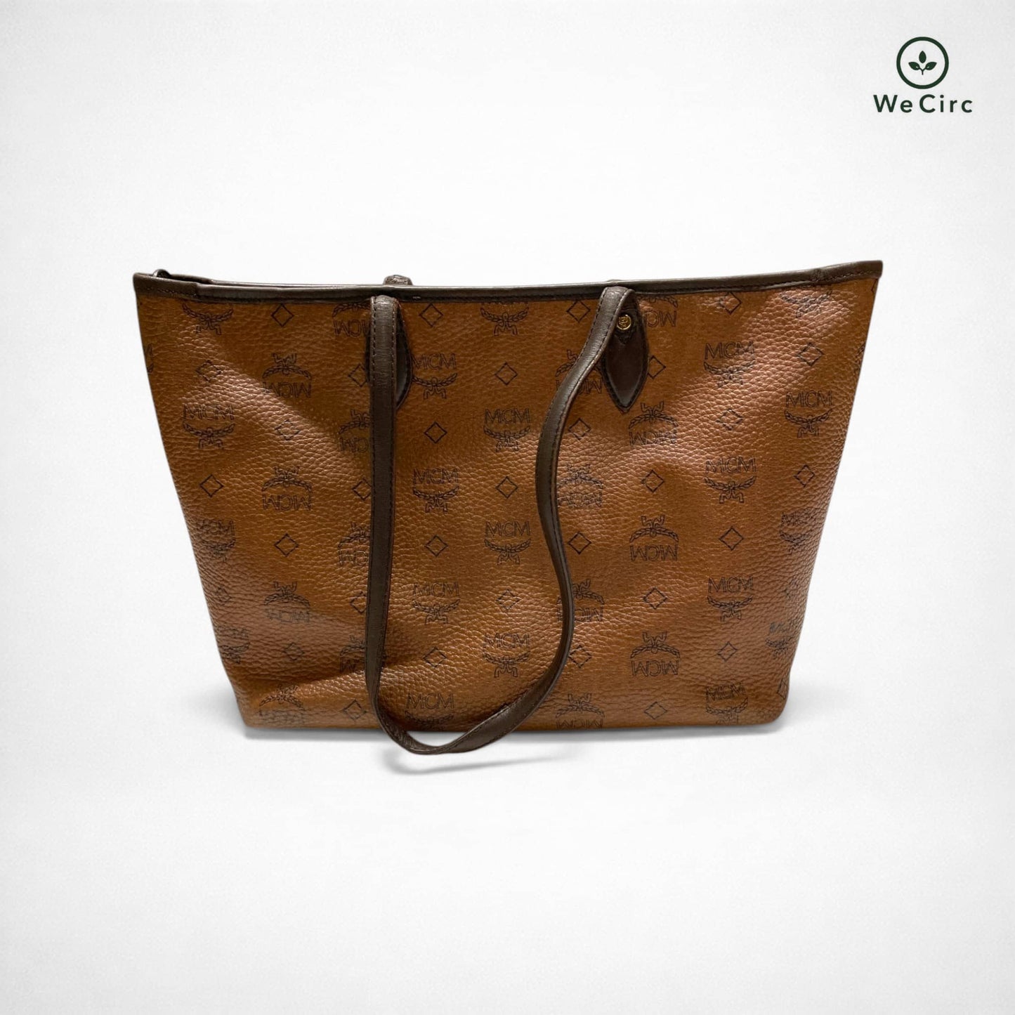 Anya Dog Bone Shopper Braun - Detailansicht