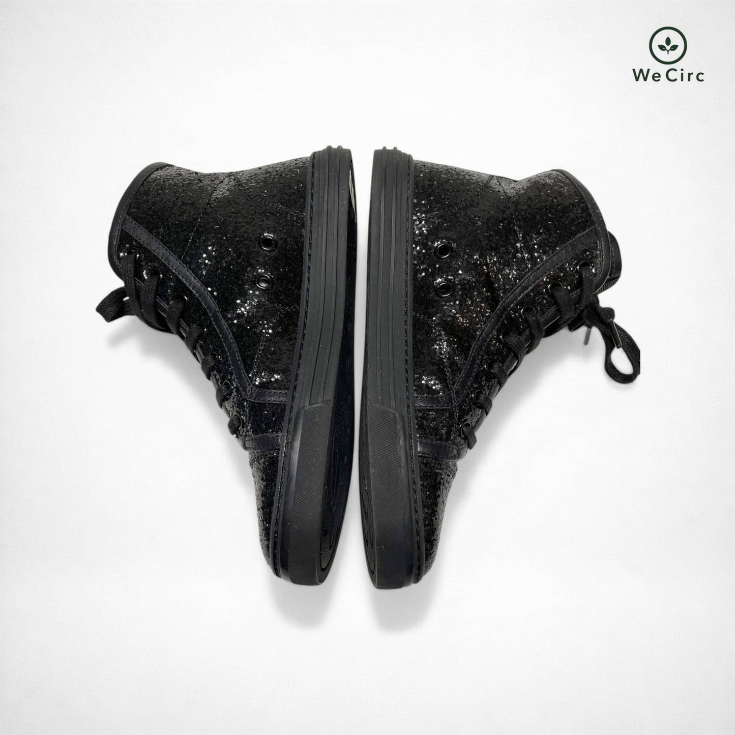 California High Top Sneaker Schwarz 35 - Detailansicht