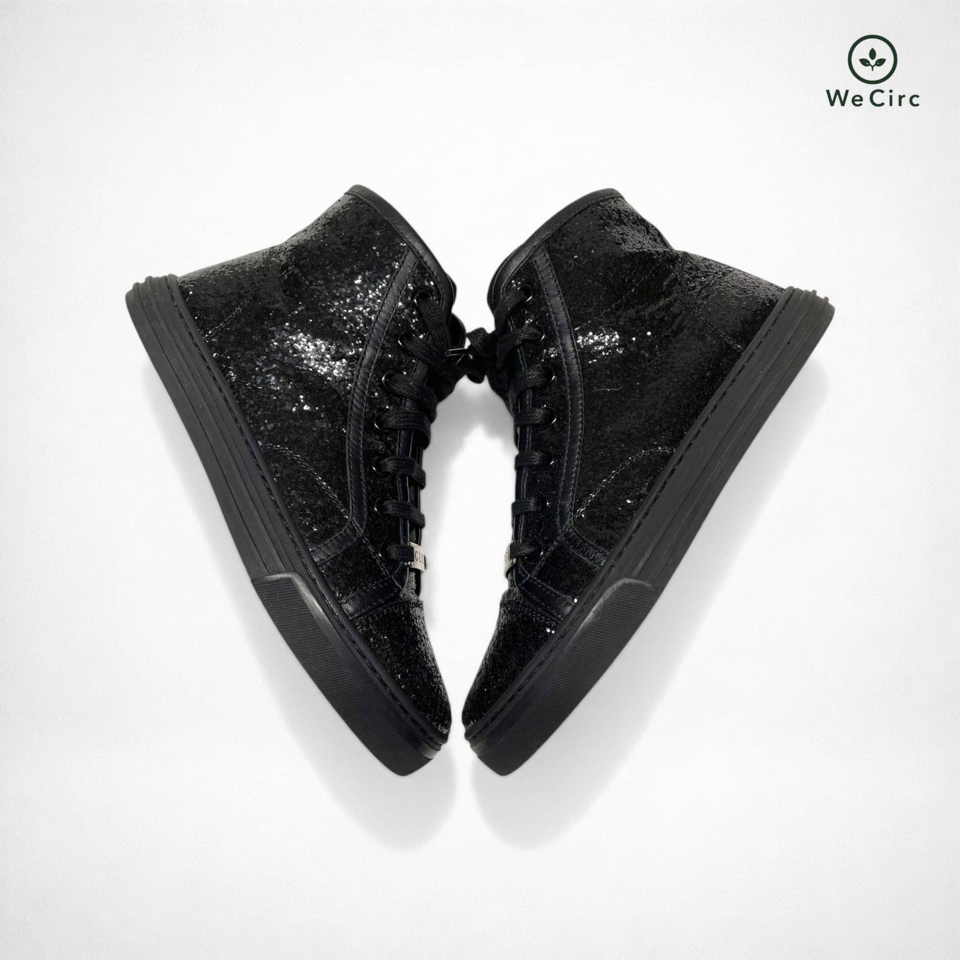California High Top Sneaker Schwarz 35 - Detailansicht