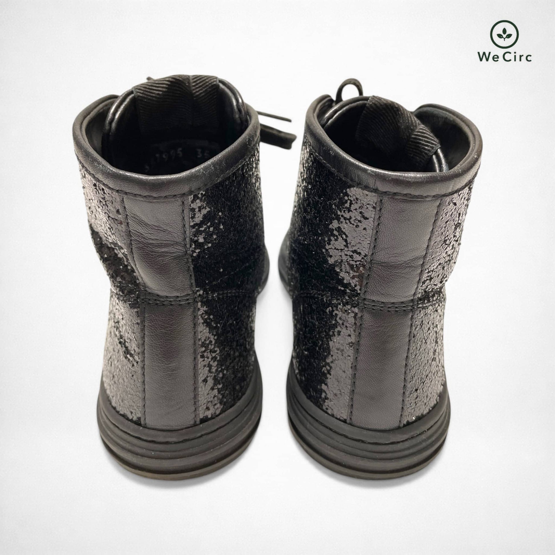 California High Top Sneaker Schwarz 35 - Detailansicht