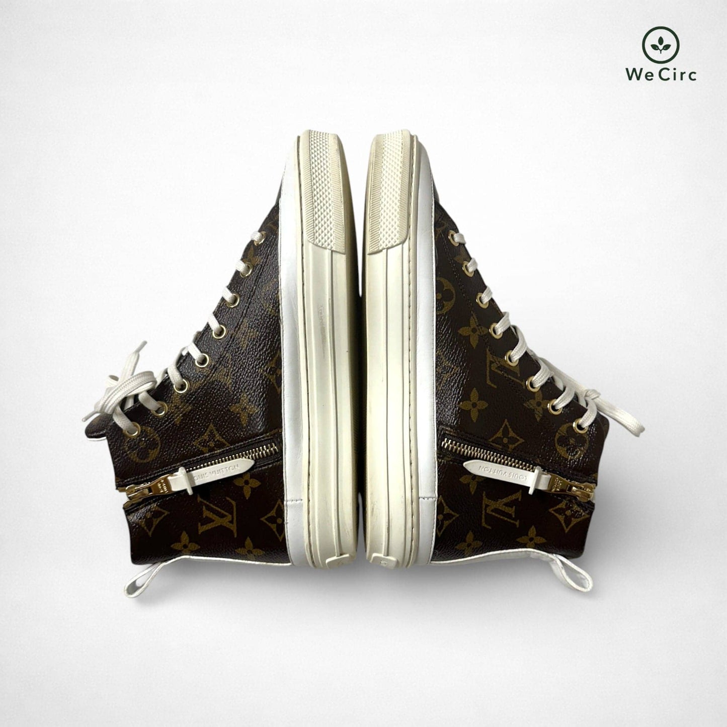 Stellar Vinyl Logo Sneaker Braun 36.5 - Detailbild