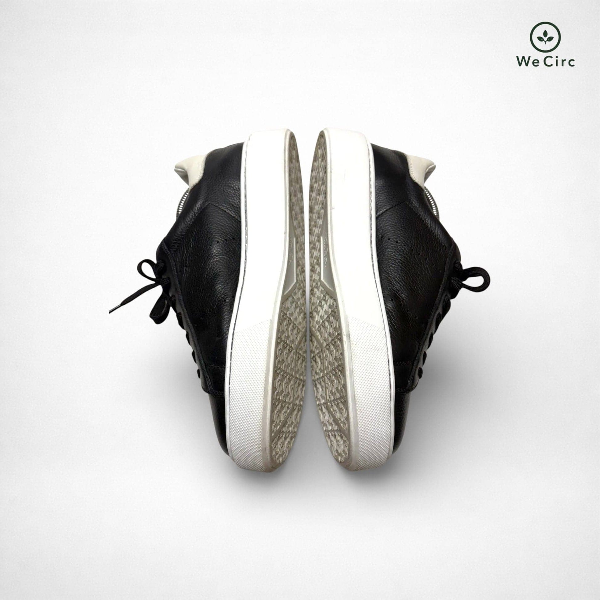 Leder Low Top Sneaker Schwarz 39 - Detailbild