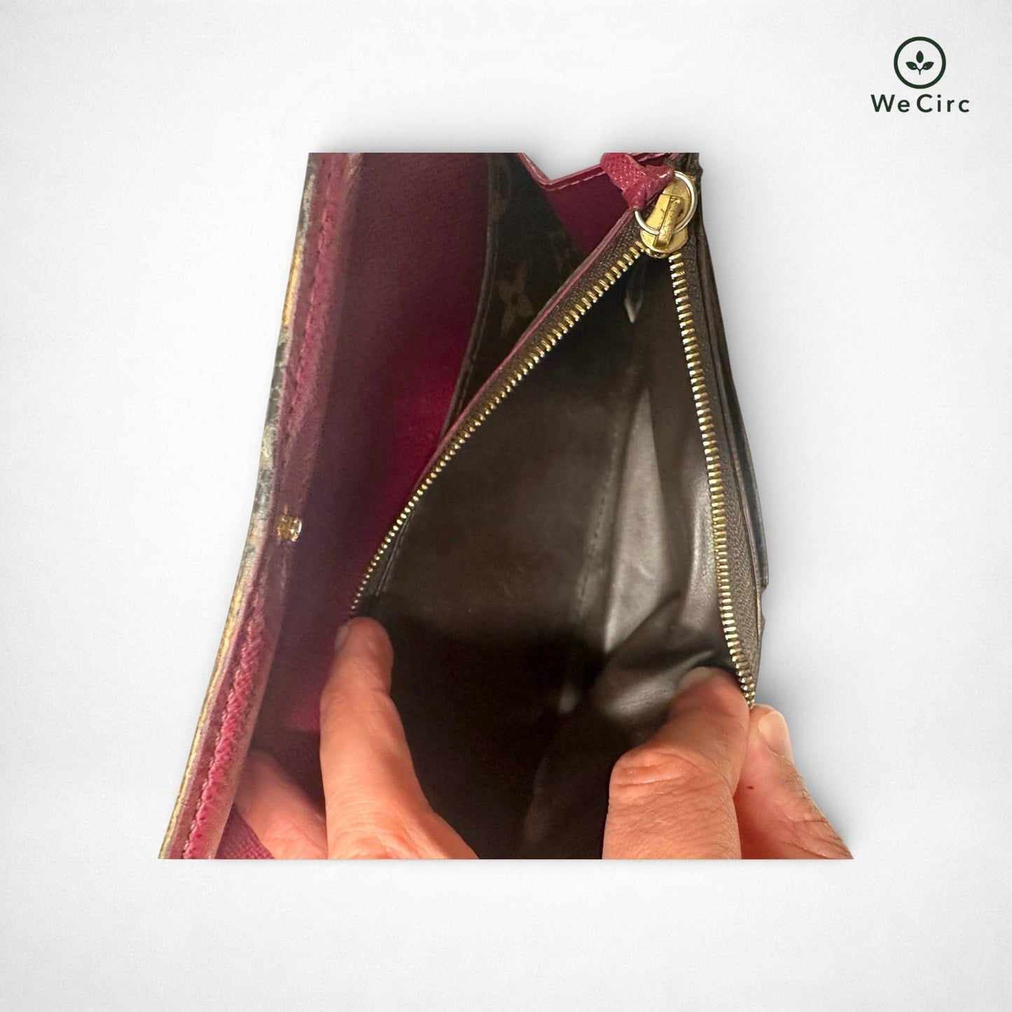 Emilie Geldbörse Braun - Detailbild