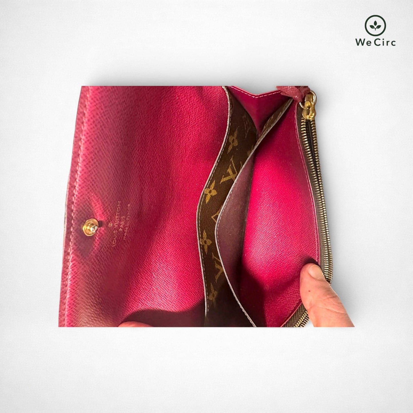 Emilie Geldbörse Braun - Detailbild