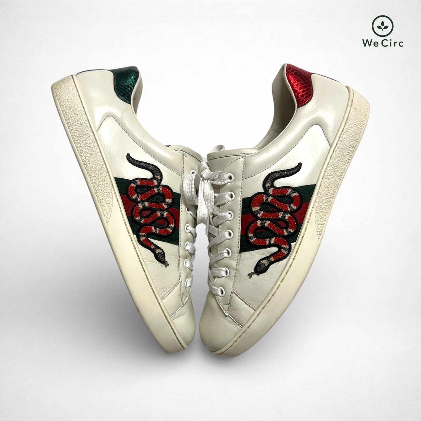 Ace Sneaker Schlange Print WeiÃŸ 46 - Detailbild