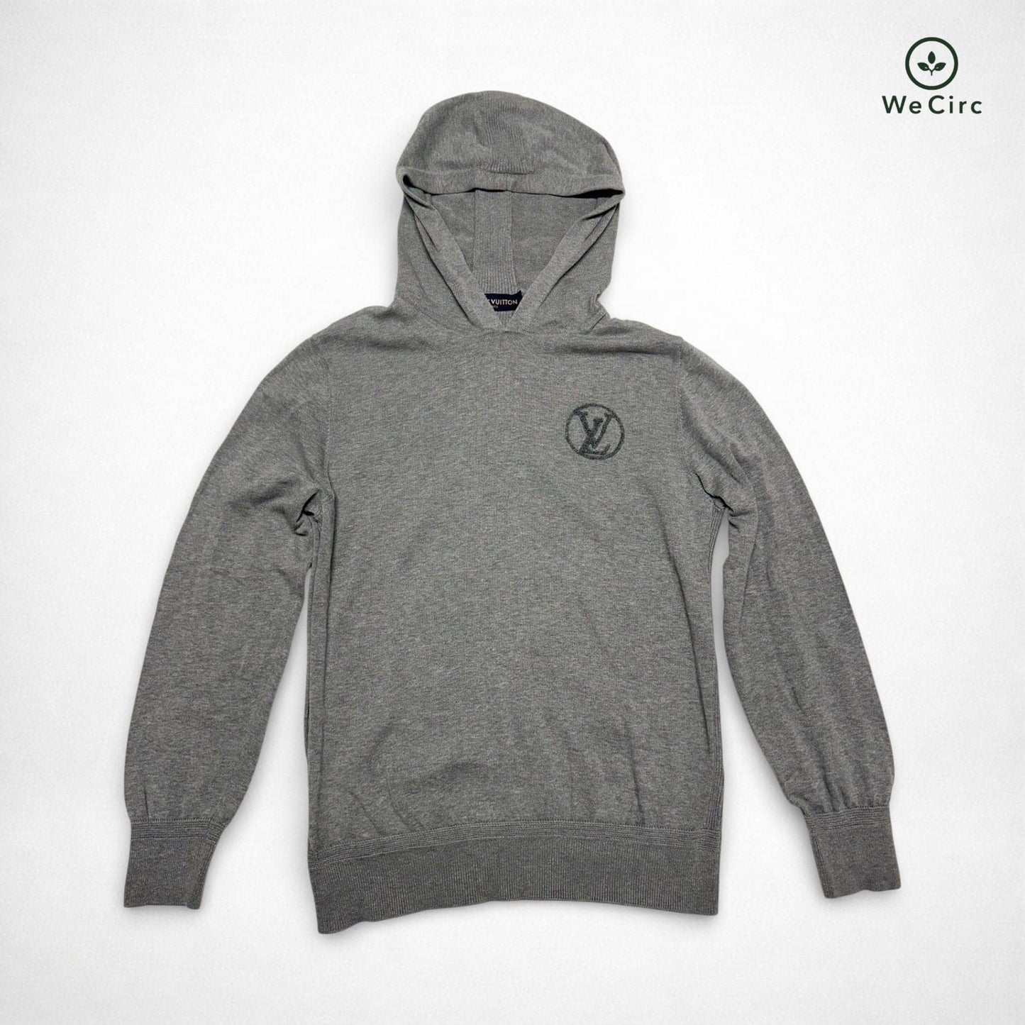 Louis Vuitton Circle Logo Hoodie Grau M - Hauptansicht