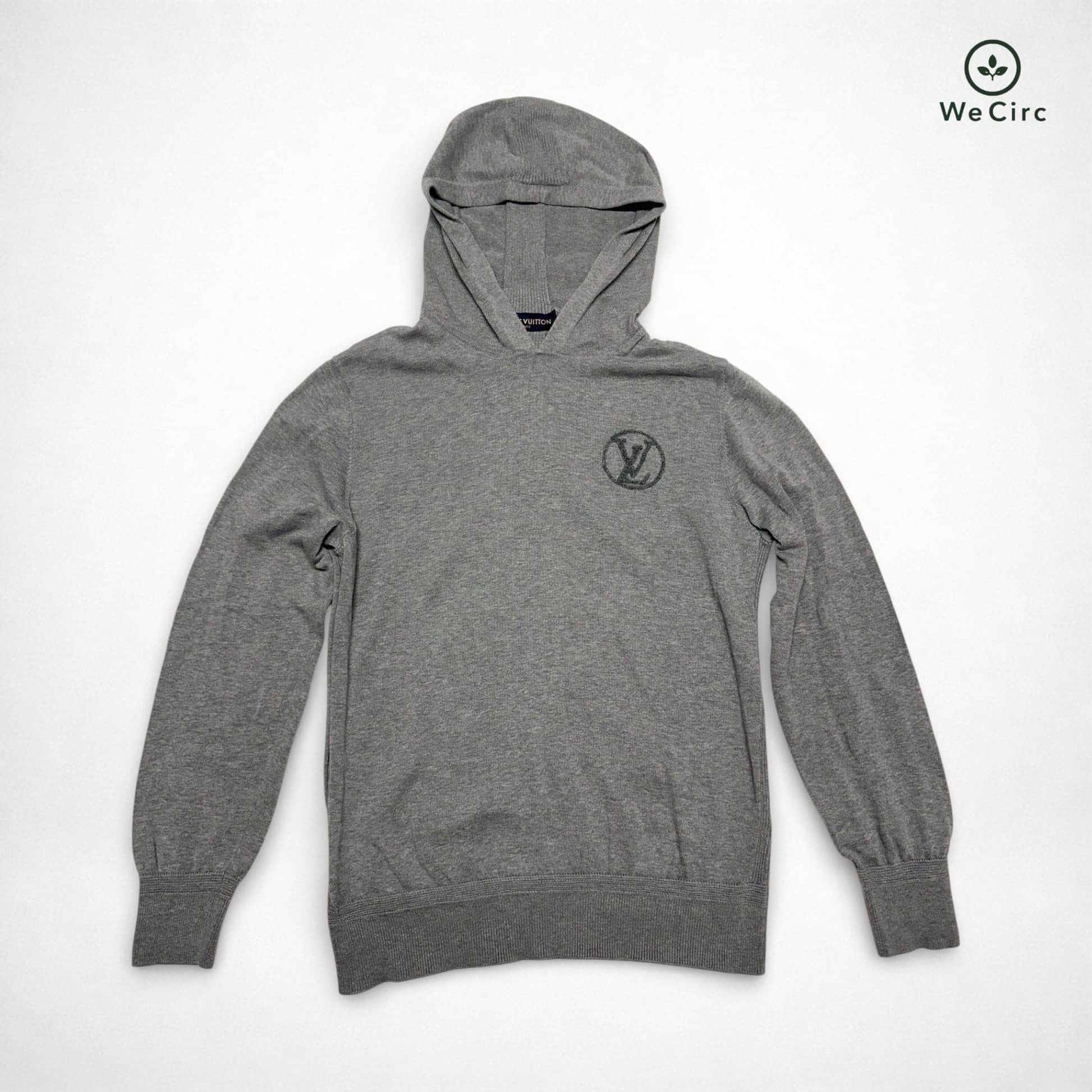 Louis Vuitton Circle Logo Hoodie Grau M - Hauptansicht