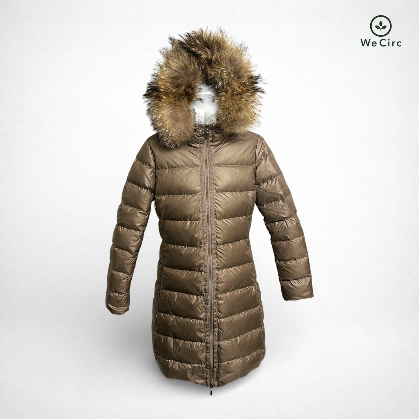 Nantesfur Daunenjacke Braun S - Detailbild