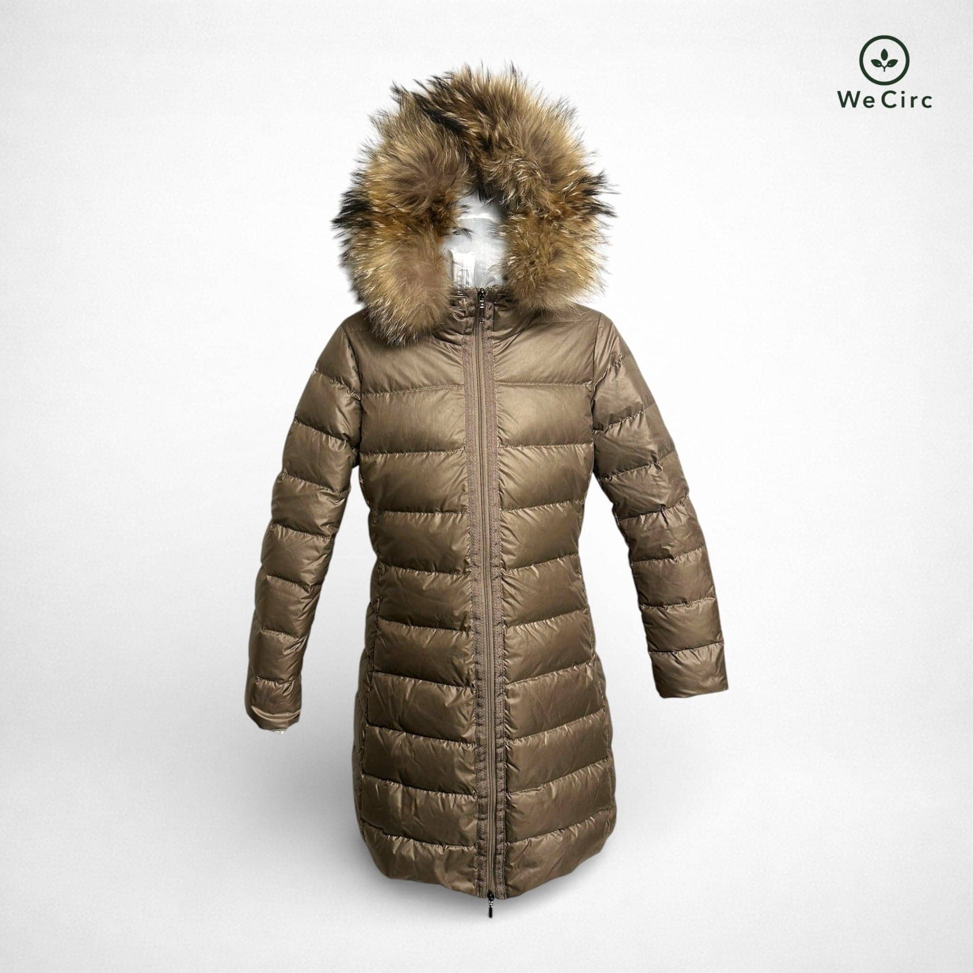 Nantesfur Daunenjacke Braun S - Detailbild