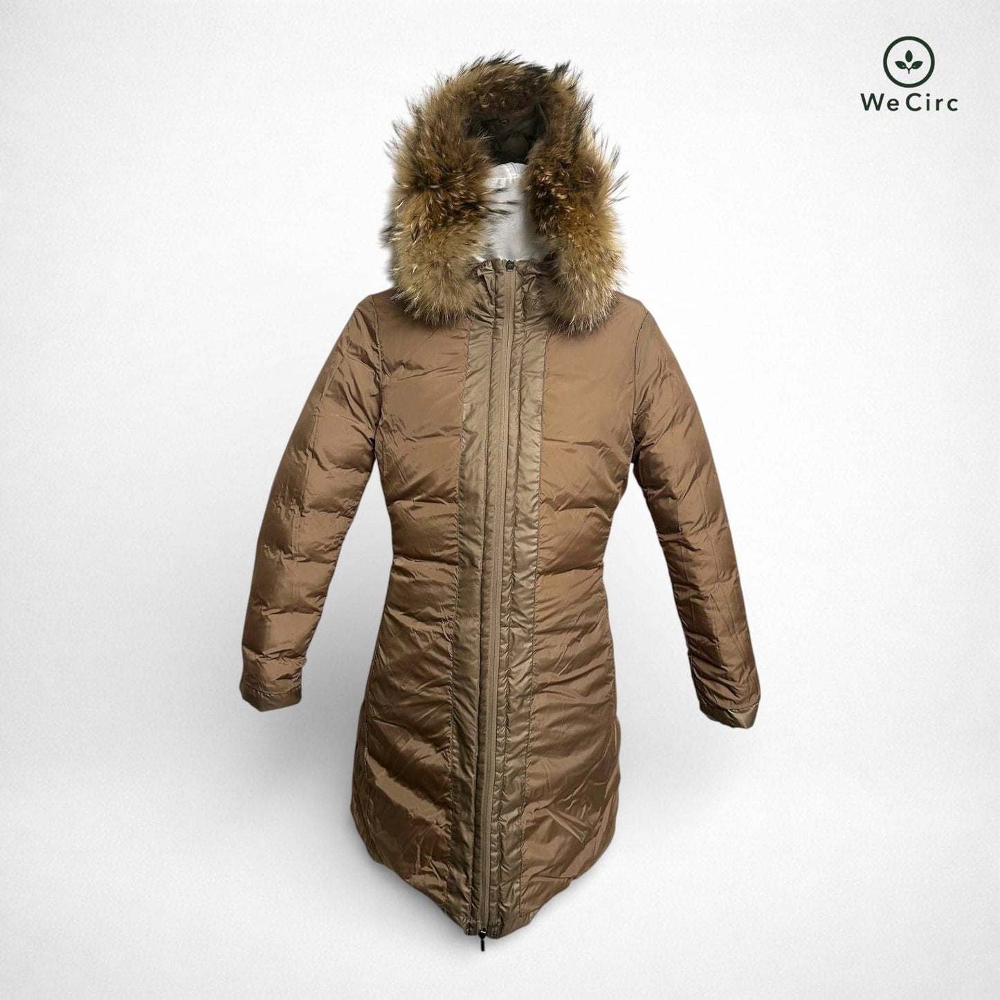 Nantesfur Daunenjacke Braun S - Detailbild