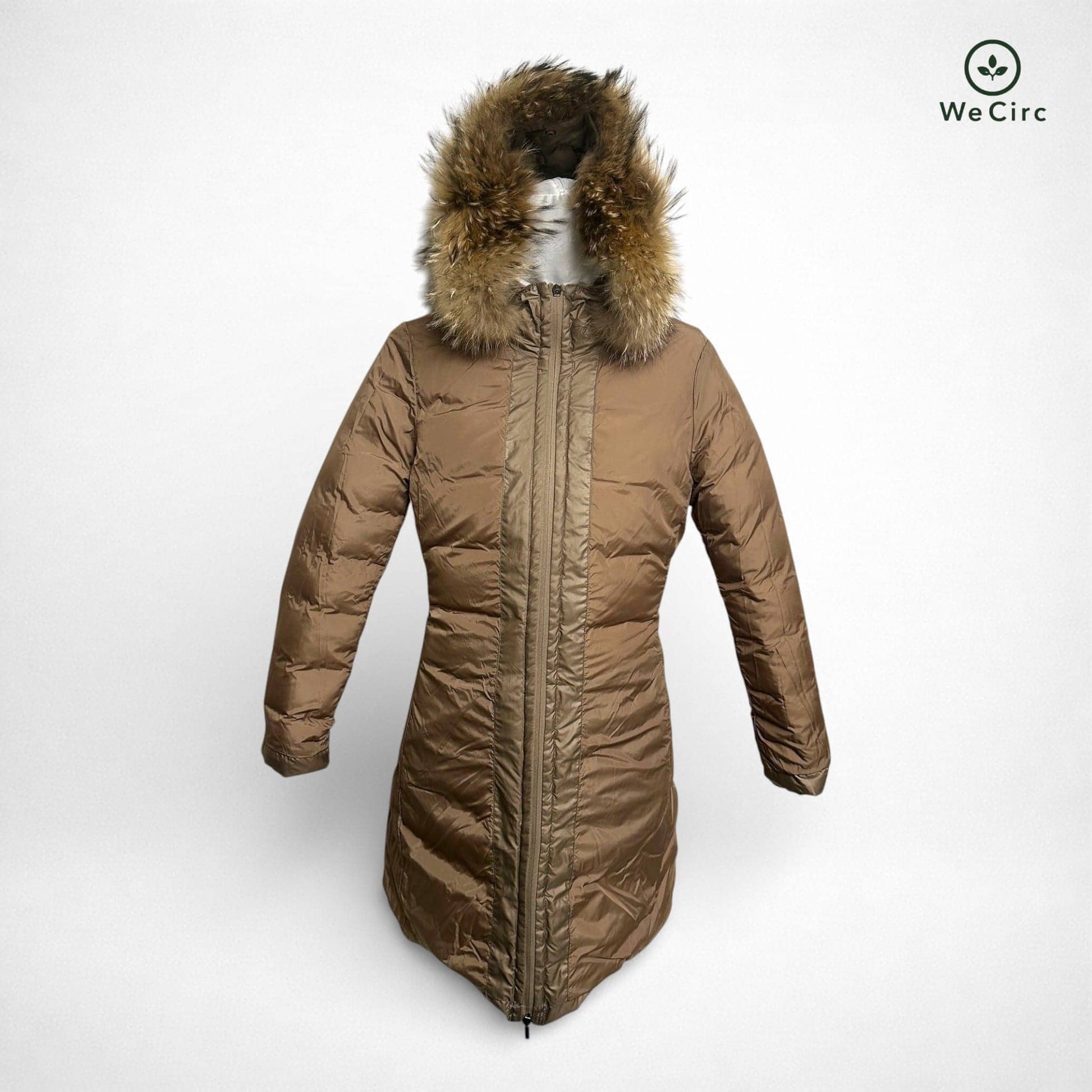 Nantesfur Daunenjacke Braun S - Detailbild