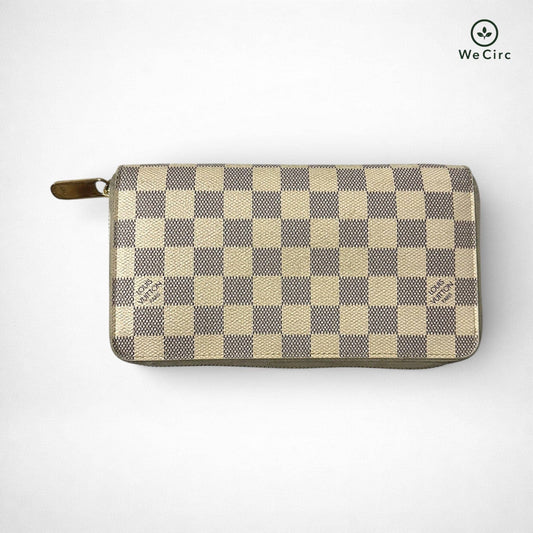 Zippy Portemonnaie Damier Azure Creme - Hauptansicht