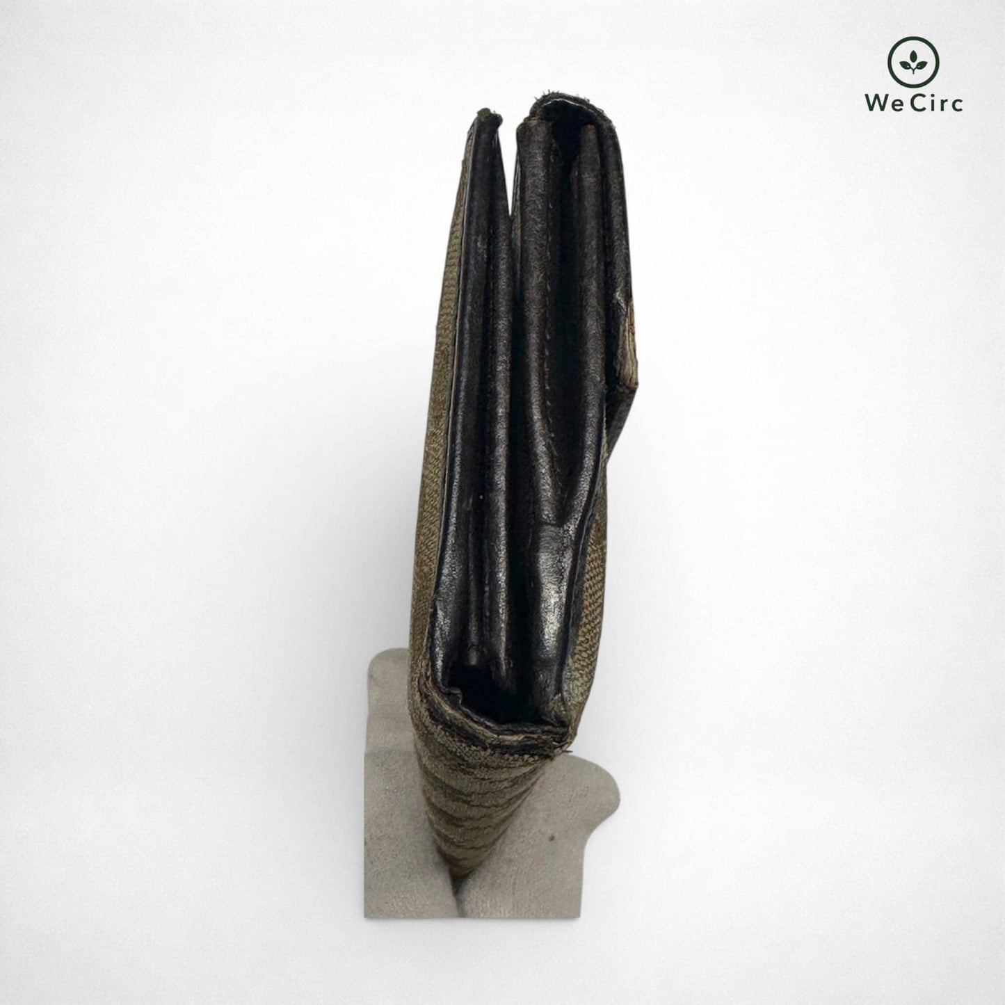 Long Wallet Canvas Portemonnaie Braun - Detailbild